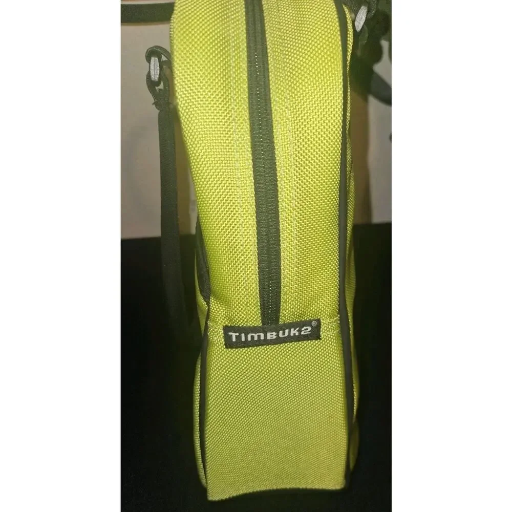 Timbuk2 Marina Computer Padded Laptop Shoulder Bag Tote Green 16x12x4 *read